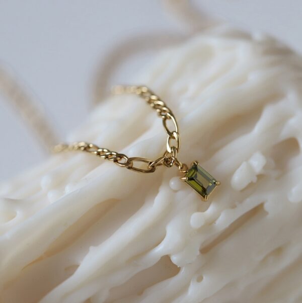 ✨ 18K Gold Plated Letter Pendant Necklace